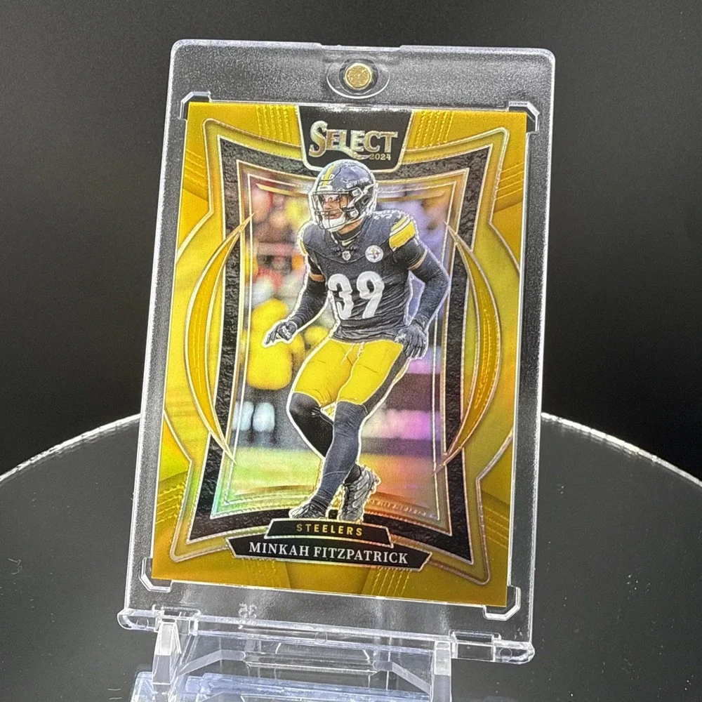 Minkah Fitzpatrick Panini Select 2024 Gold /10 Steelers